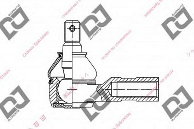 DJ PARTS de1085 -  Наконечник поперечной рулевой тяги